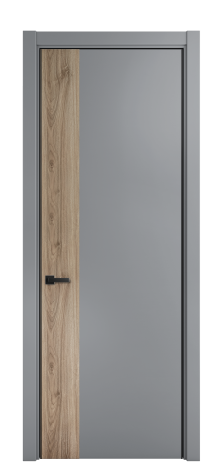 Дверь межкомнатная Дуэт 19 Цвет Гриджио Покрытие ЭМАЛИ Эмаль Наличник L 75 Цена 54685