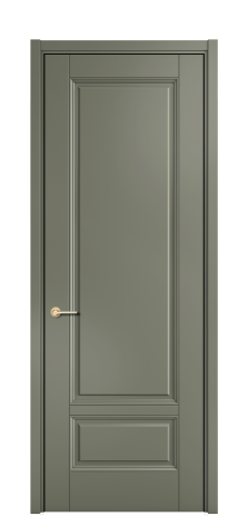 Дверь межкомнатная Сиена 2B Цвет Зеленый Покрытие ЭМАЛИ Эмаль Наличник  L 50 Цена 56732